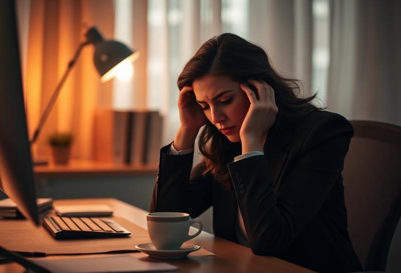 Burn-out Signalen Herkennen - Artikel Tikaani Vrouw ervaart vroege burn-out symptomen - herkenning en preventie tips door Heidi Segers burn-out coach bij Tikaani Beerzel voor stress en overwerkt gevoel